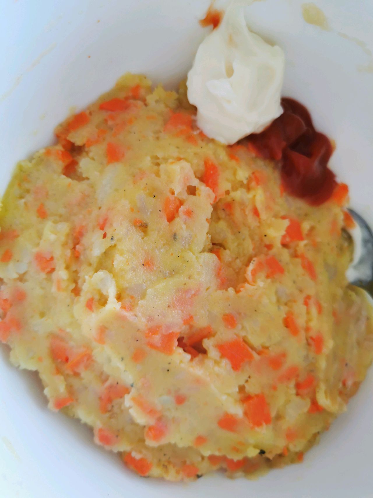 Mashed potato with less oil