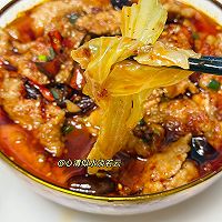 #外婆乡炒出火锅香#香辣水煮肉片的做法图解13