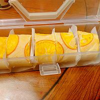 香橙蛋糕卷的做法图解13