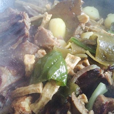 干锅腊排