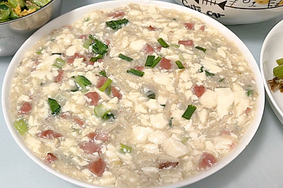 金针菇豆腐羹