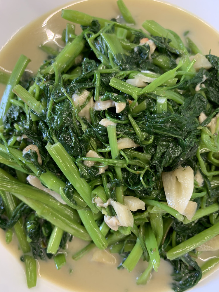 南乳蒜蓉空心菜的做法