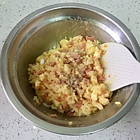 快手早餐—火腿鸡蛋米饭肠的做法图解3