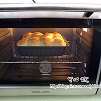 炼奶蜂蜜小面包（中种）#卡氏机械烤箱M3s#的做法图解11