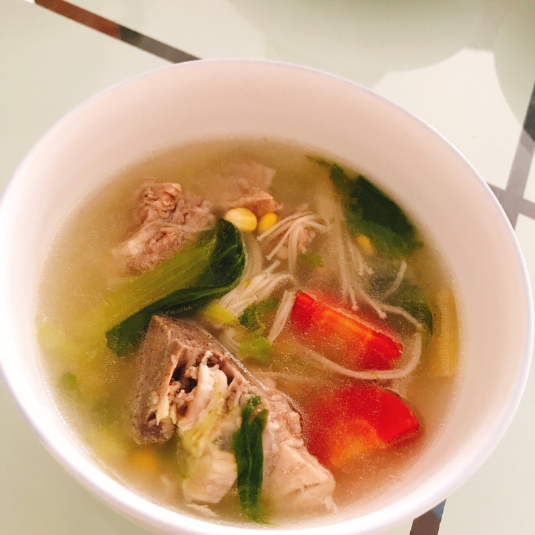 营养排骨汤的做法
