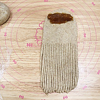 黑全麦老面毛线球凤梨面包的做法图解7