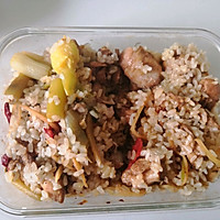 简单快捷的工作餐—糯米鸡肉团的做法图解4