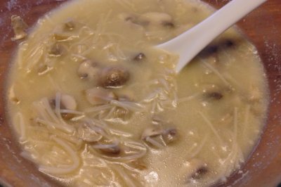 奶酪蘑菇汤—懒人食谱