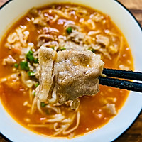 金针菇肥牛番茄汤的做法图解12