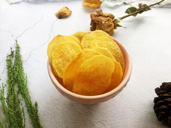 烤土豆脆片