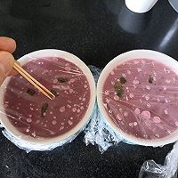 独家#绵密香甜的低脂酸奶紫薯糕的做法图解5
