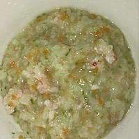 宝宝辅食 鲜虾蔬菜粥的做法图解5