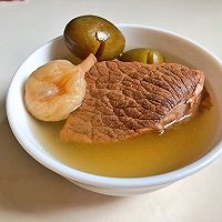 青橄榄瘦肉水的做法图解5