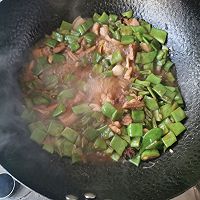 家庭版豆角焖面的做法图解10