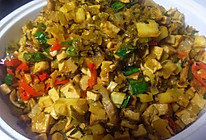 冬笋豆干炒腌菜，超级好吃的下饭菜的做法