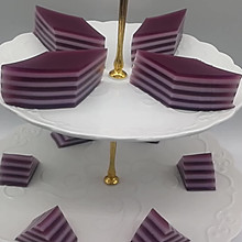 紫薯椰汁千层马蹄糕，广东人的最爱，配方比例详细介绍