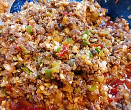 泡椒松茸牦牛肉酱的做法
