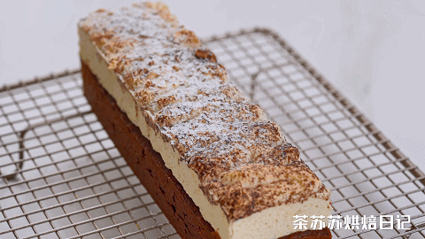 雪顶焦糖咖啡磅蛋糕的做法图解10