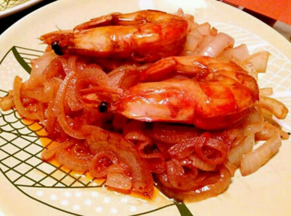 红酒虾