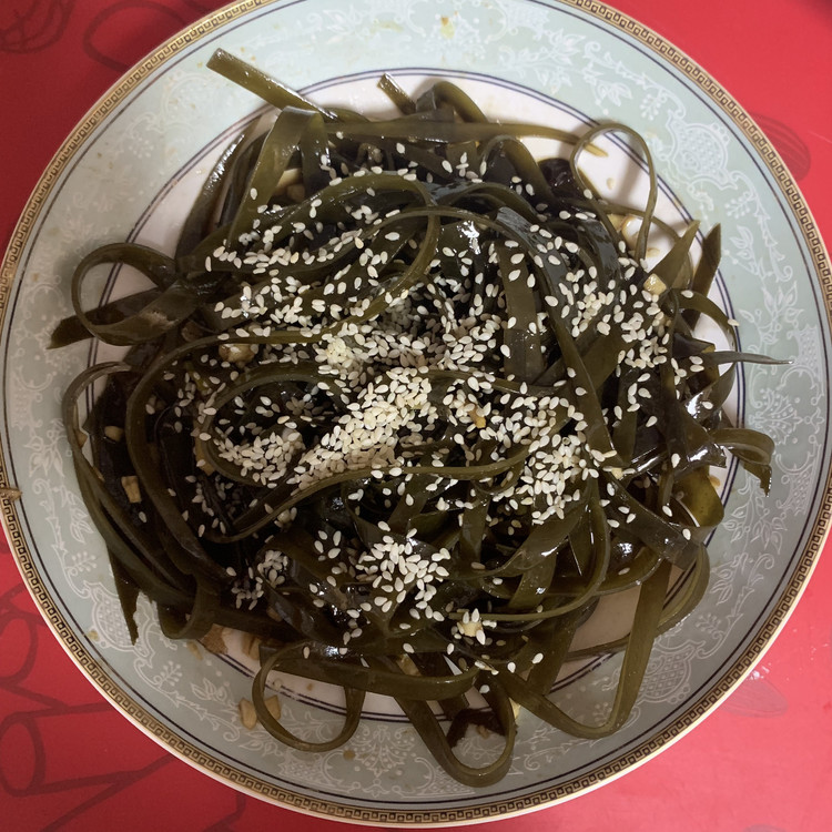 爽口海带丝的做法