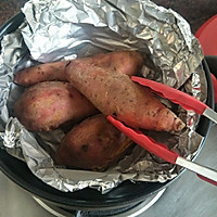 #我要上首焦#砂锅烤红薯的做法图解6