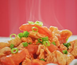 #精品菜谱挑战赛#西红柿溜鸡肉片（好吃又低卡）的做法