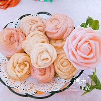火龙果玫瑰花馒头#柏萃辅食节-营养佐餐#的做法图解9