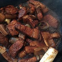 黑猪肉烧板栗的做法图解6