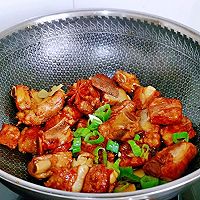 蒜薹烧排骨#肉食者联盟#的做法图解8