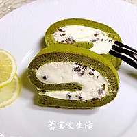 抹茶蛋糕卷的做法图解11