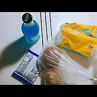 蓝玫瑰鸡尾酒味先盲碎碎冰的做法图解1