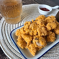 #肉食主义狂欢#微波炉盐酥鸡•无油低卡减脂小零食的做法图解5