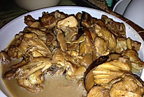 冬菇金针焖鸡的做法
