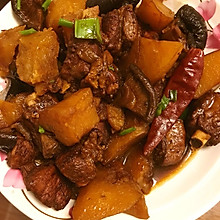 香菇排骨炖土豆