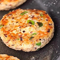 藜麦鸡肉饼的做法图解10