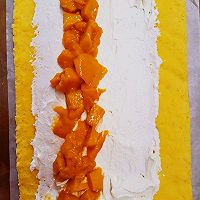 芒果蛋糕卷的做法图解12