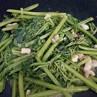 五花肉炒南瓜苗的做法图解8