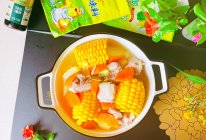 #助力高考营养餐#助力 胡萝卜玉米肉排煲的做法