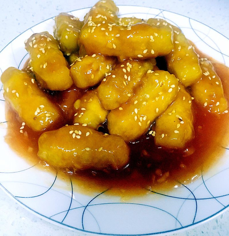 糖醋里脊土豆卷的做法