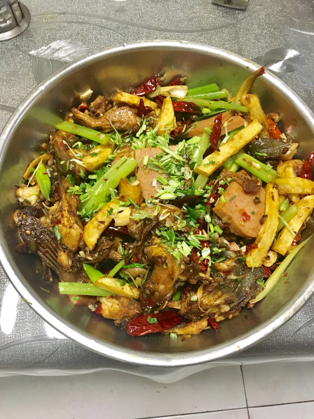 Pan fried fish