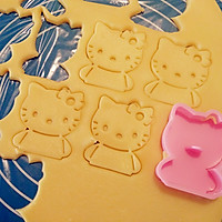 KITTY猫抱抱饼干的做法图解6