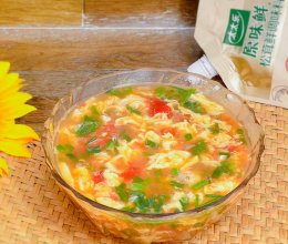 #夏日鲜味轻享健康#西红柿鸡蛋汤的做法