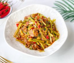 爆炒牛肉的做法