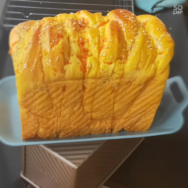 奶香南瓜吐司