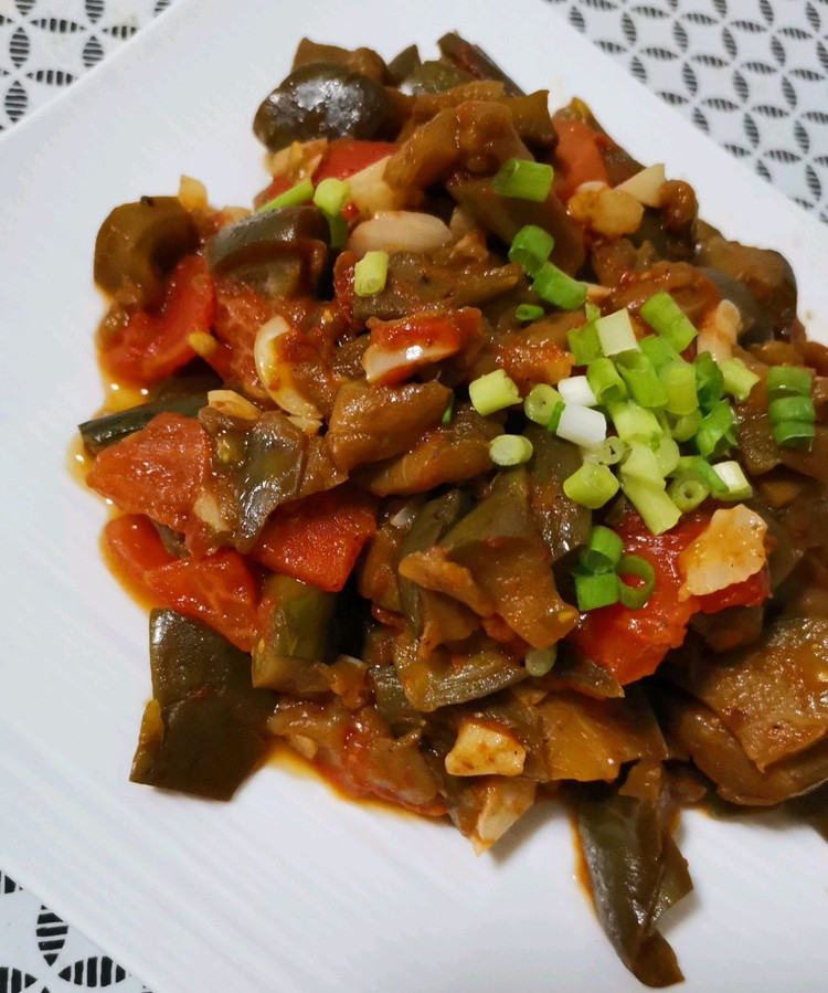 地方特色炒双茄（拌饭利器）的做法