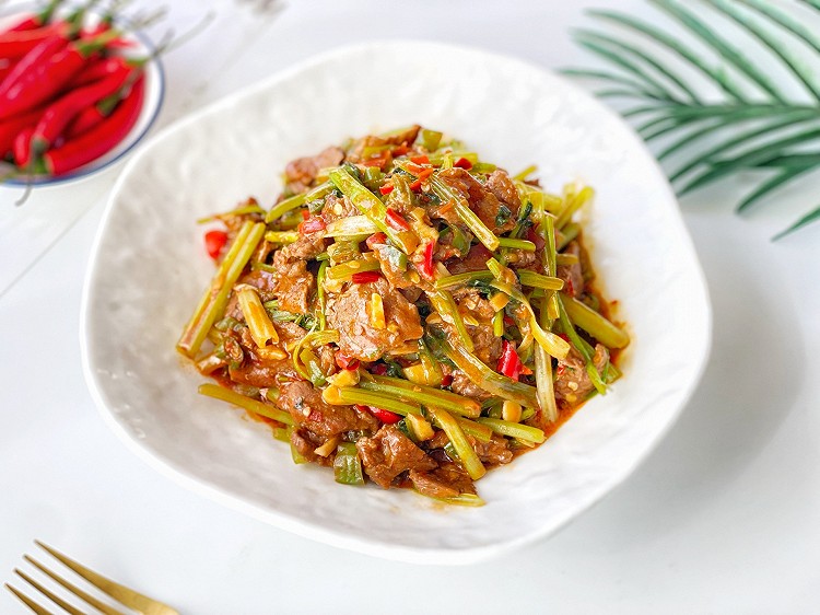 爆炒牛肉的做法