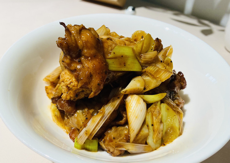 葱烧小鸡腿的做法