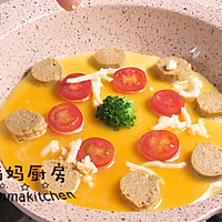 鸡蛋肉肠披萨的做法图解6