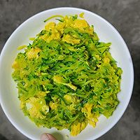 鸭蛋炒南瓜丝的做法图解6