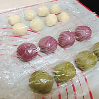 三色蛋黄酥 - 紫薯 抹茶 古早味 中秋节月饼中式糕点的做法图解15